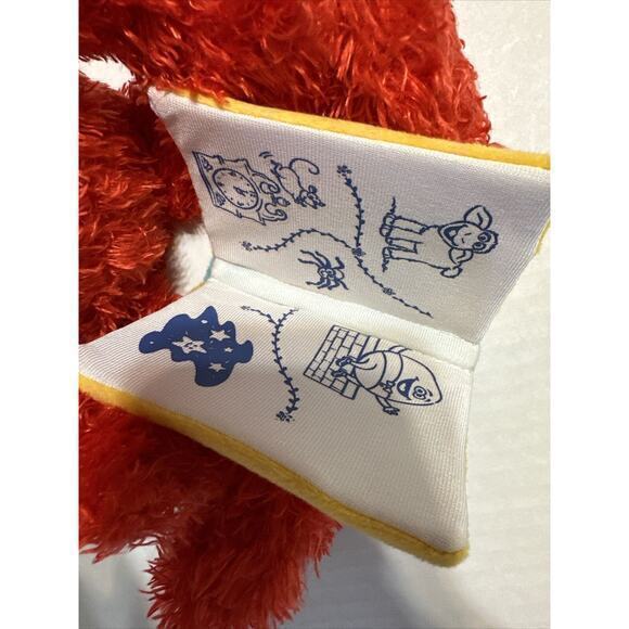 Sesame Street Gund Nursery Rhyme Talking Elmo Reads 5 Classic Stories 2017 15" - Picture 6 of 7